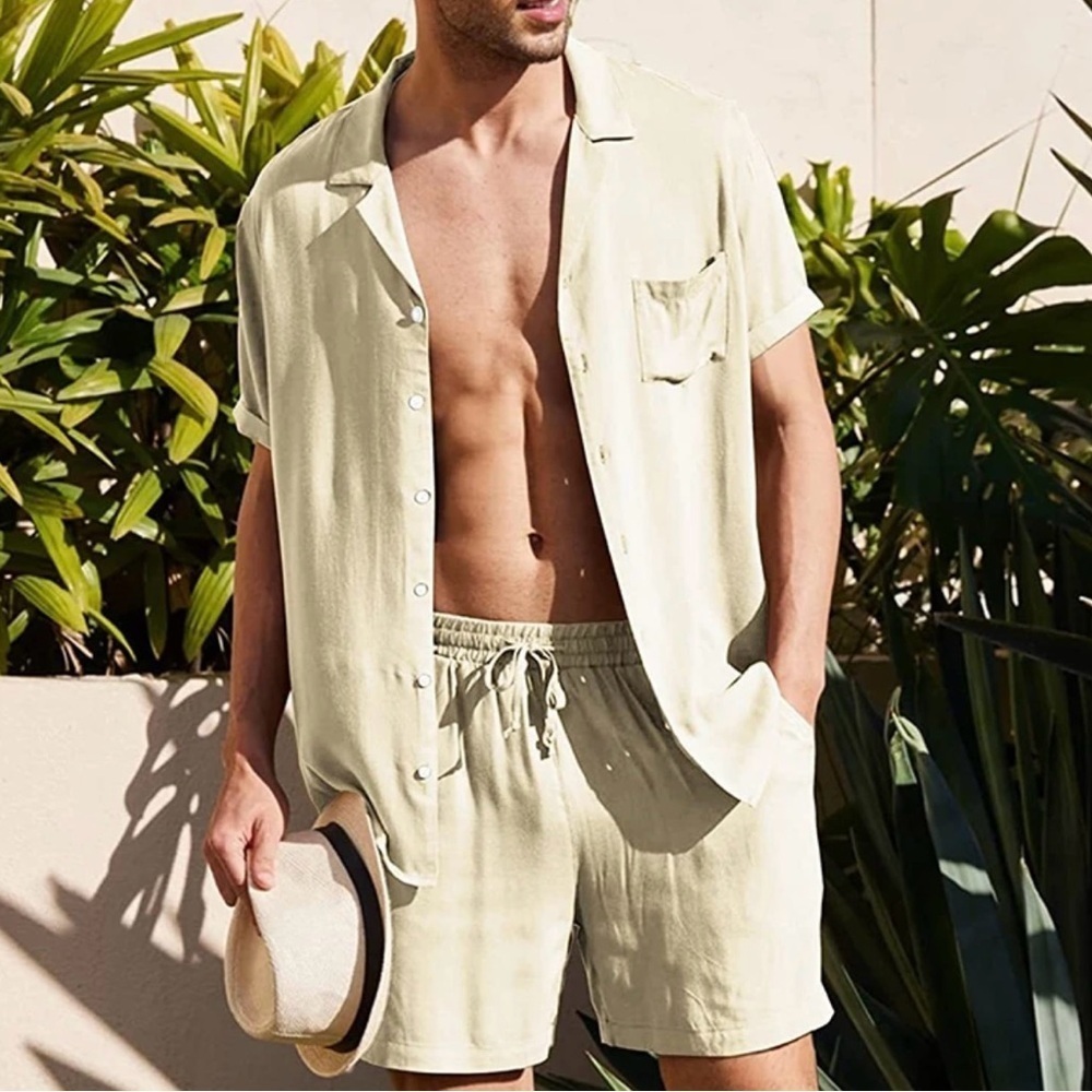Men Linen Set